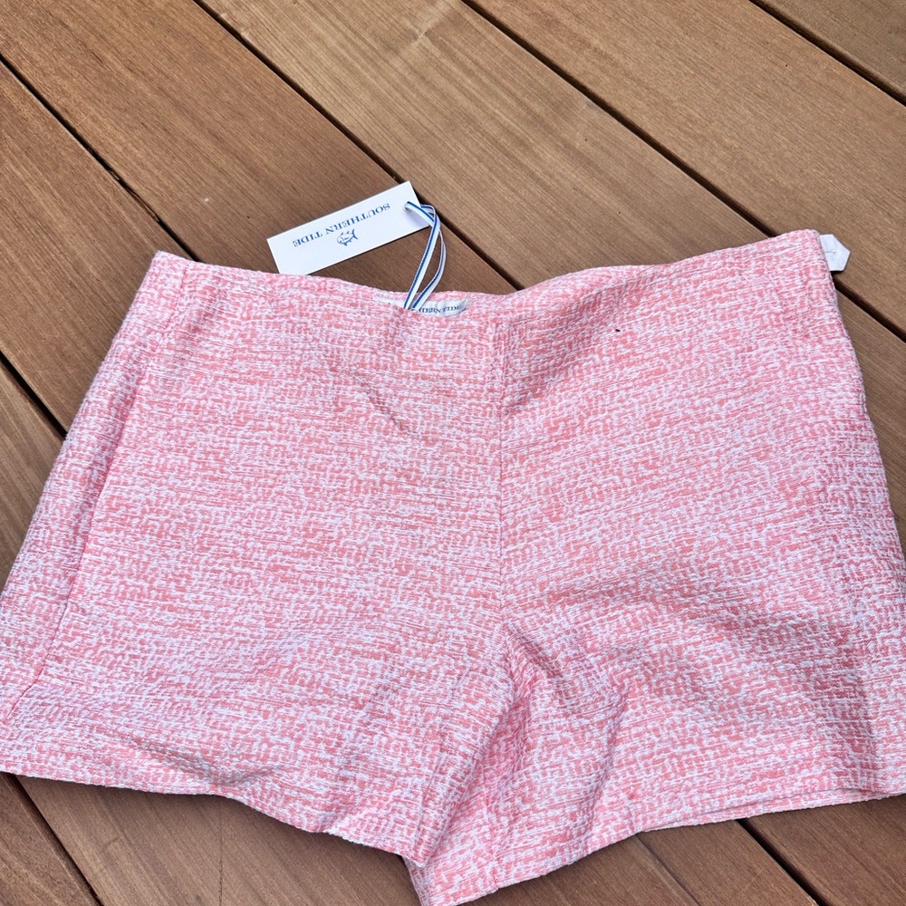 Shell Pink Southern Tide size 10 shorts NWT